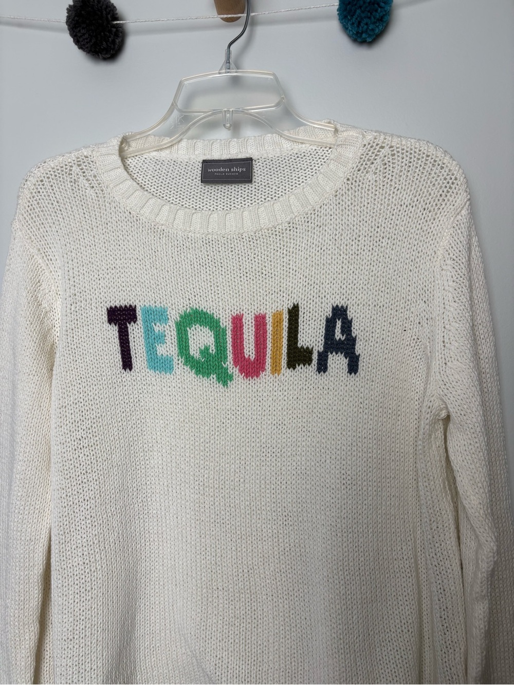 Wooden Ships White Tequila Crewneck Sweater - Picture 5 of 8